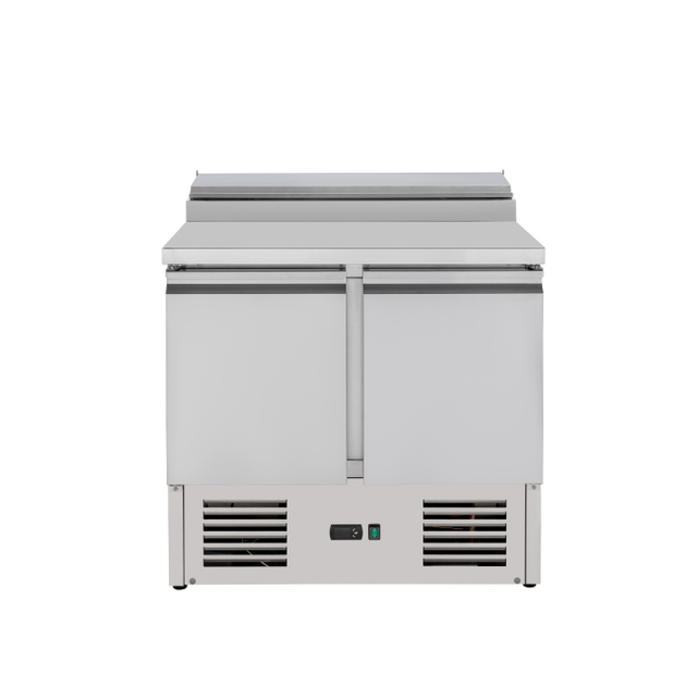  Stainless Steel PS-200 Refrigerated Saladette Counter-240L Capacity