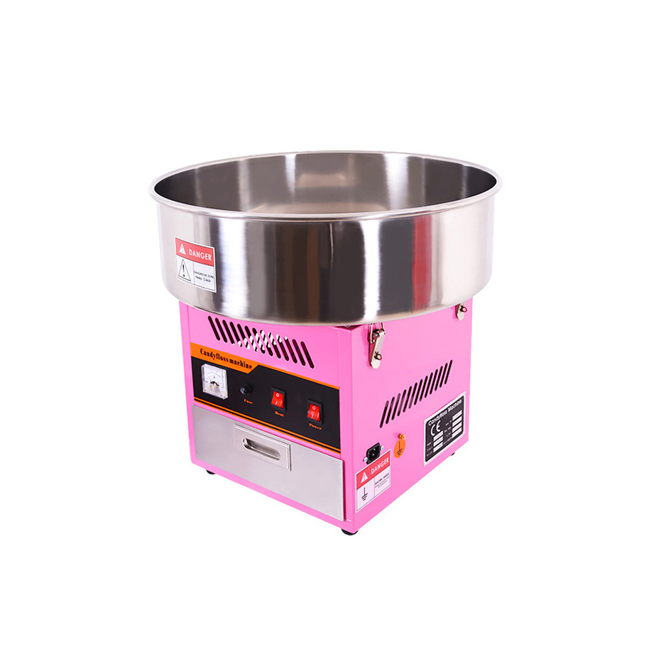 Professional Commercial Cotton Candy Machine with High Output Sugar Spinner
