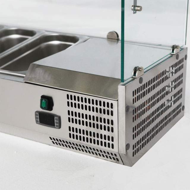 European type VRX refrigerated topping unit