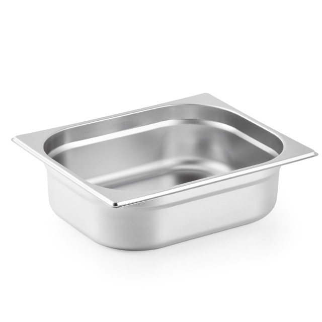 Sleek Handleless Stainless Steel Gastronorm Pan 
