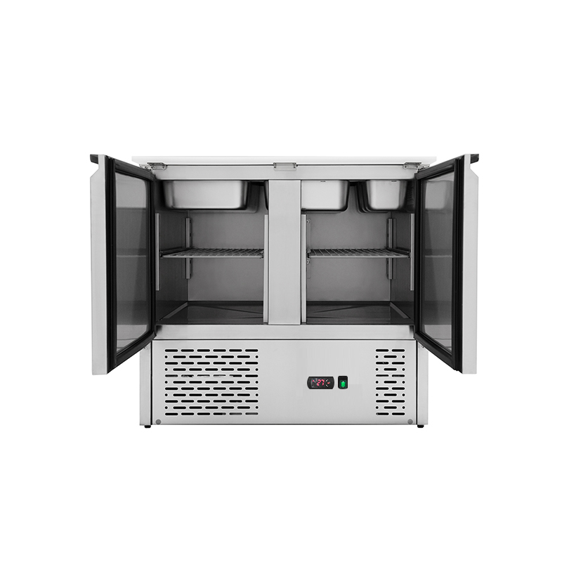 CE Commercial Stainless Steel Saladette Counter