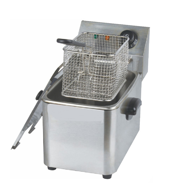 6L Single Basket Stainless Steel Electric Fryer 