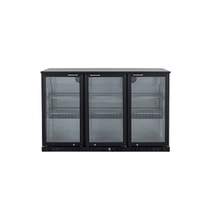 Hinged Glass Door Cooler Automatic Defrost Bar Fridge