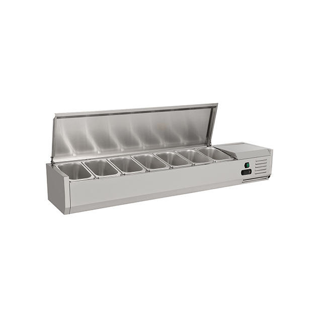 VRX Heavy Duty Stainless Steel Lid for Commercial Prep Counter