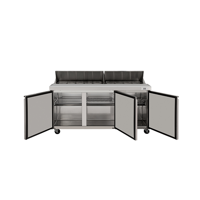 Commercial American-Style Salad Sandwich Prep Table