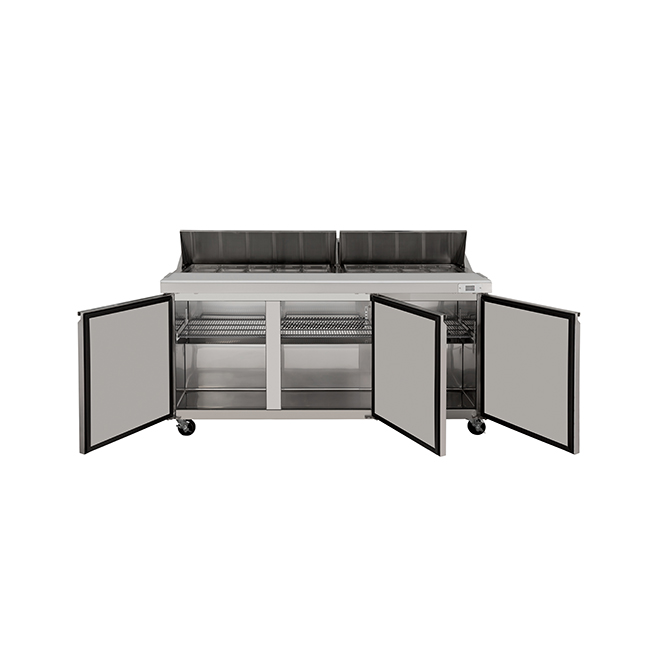 Commercial American-Style Salad Sandwich Prep Table