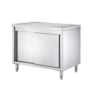 Neutral stainless steel Commercial Kitchen cabinets
