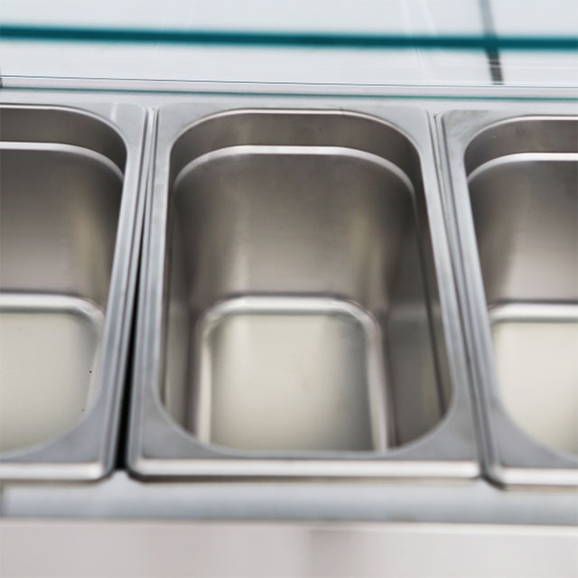 European type VRX refrigerated topping unit