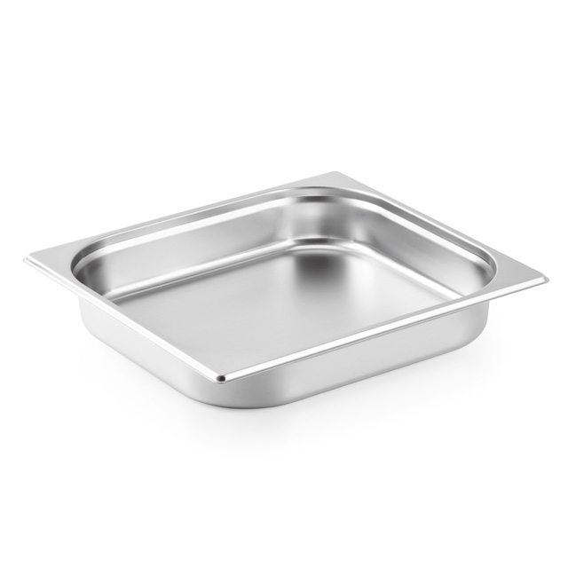 Sleek Handleless Stainless Steel Gastronorm Pan 