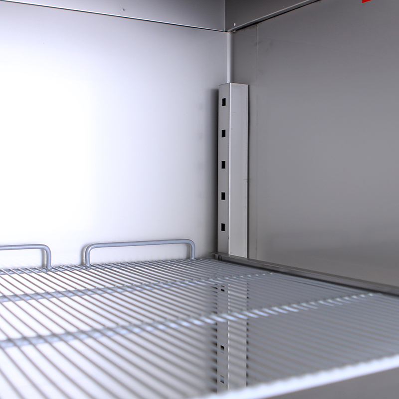 European Style Stainless Steel Commercial Upright Chiller