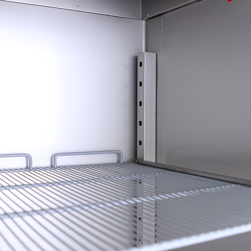 European Style Stainless Steel Commercial Upright Chiller