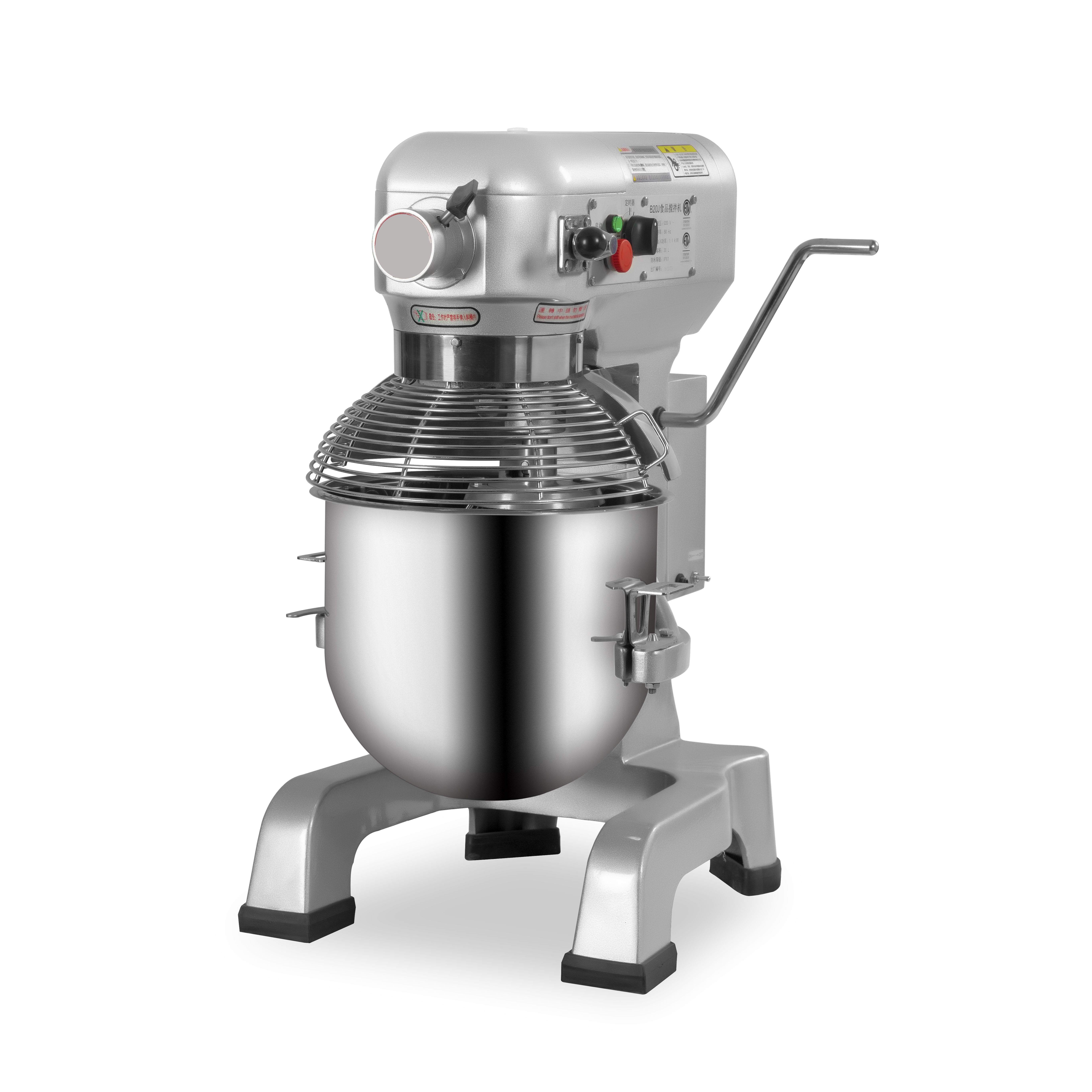 High Quality Planetary Food Mixer BJ Serie with Stainless Steel Construction