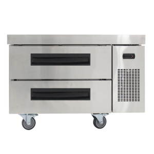 Stainless Steel 2 Drawer American Style Chef Base Refrigerator