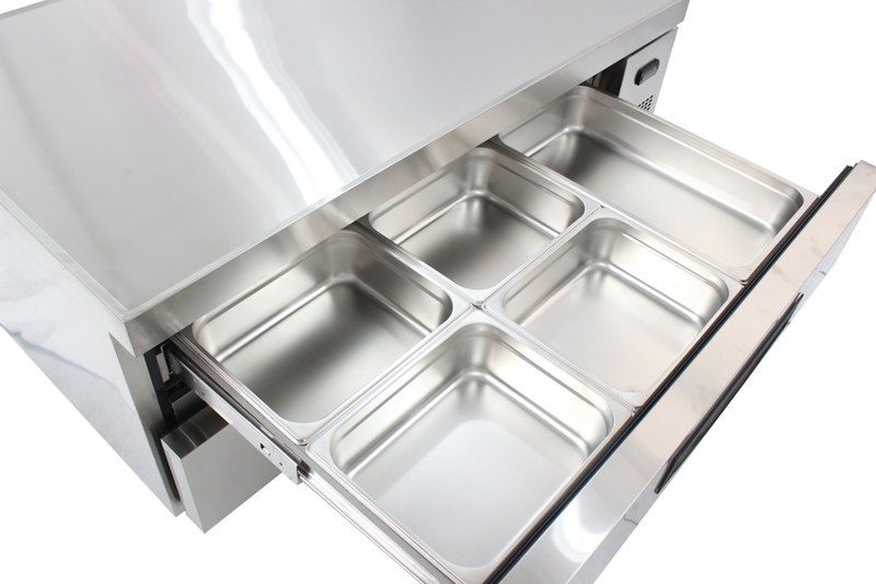 Versatile American-Type Chef Base Freezer with ETL Certification