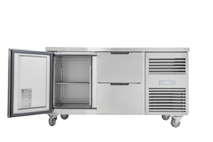 Flexible-Reversible Door Ventilated GN Counter for Narrow Spaces