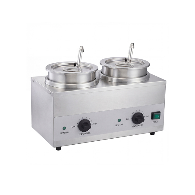 Commercial Bain Marie Soup Warmer Stainless Steel