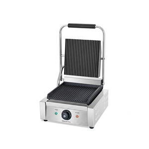 Commercial Electric Contact Grill with Cast Iron Plate