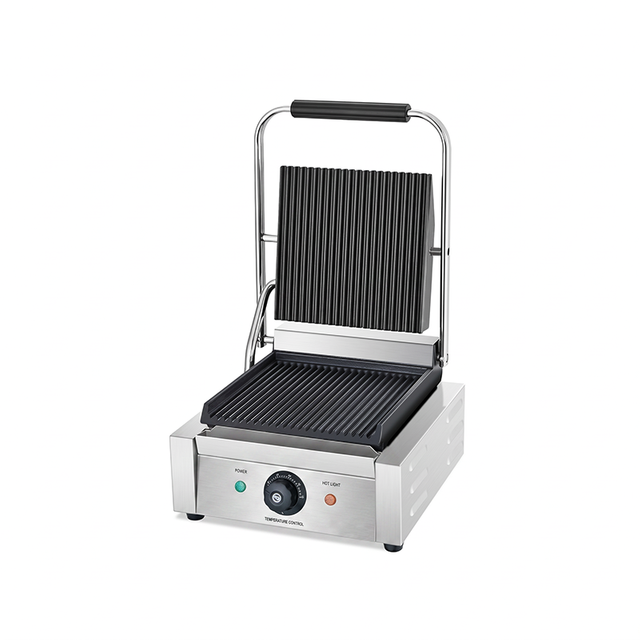 Commercial Electric Contact Grill with Cast Iron Plate