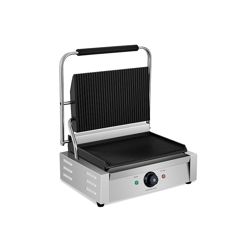 Commercial Kitchen Electric Cast Iron Contact Grill