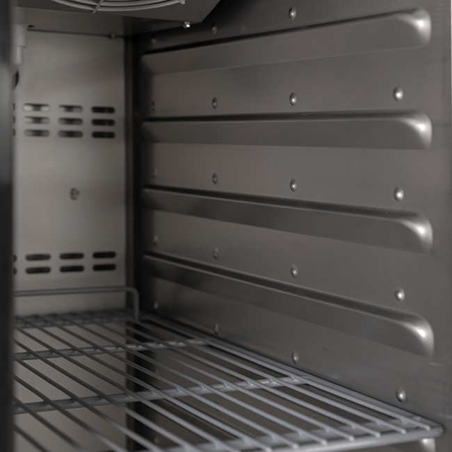 Single Door Slim Type Upright Cabinet for Kitchen Use