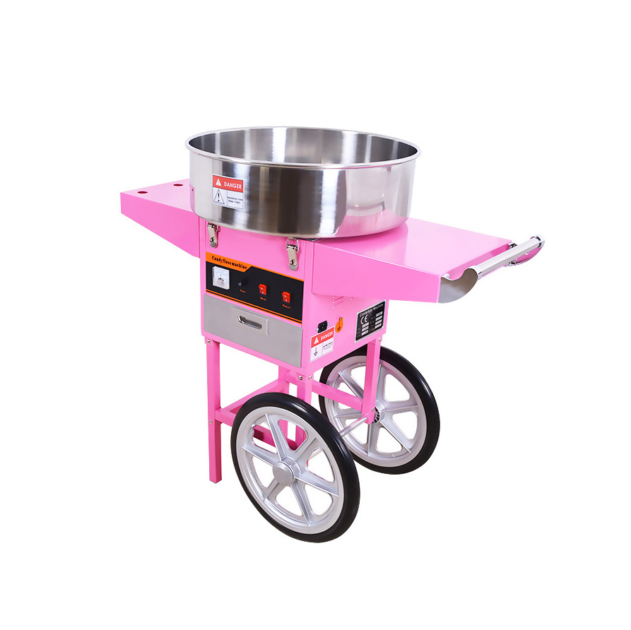 Professional Commercial Cotton Candy Machine with High Output Sugar Spinner