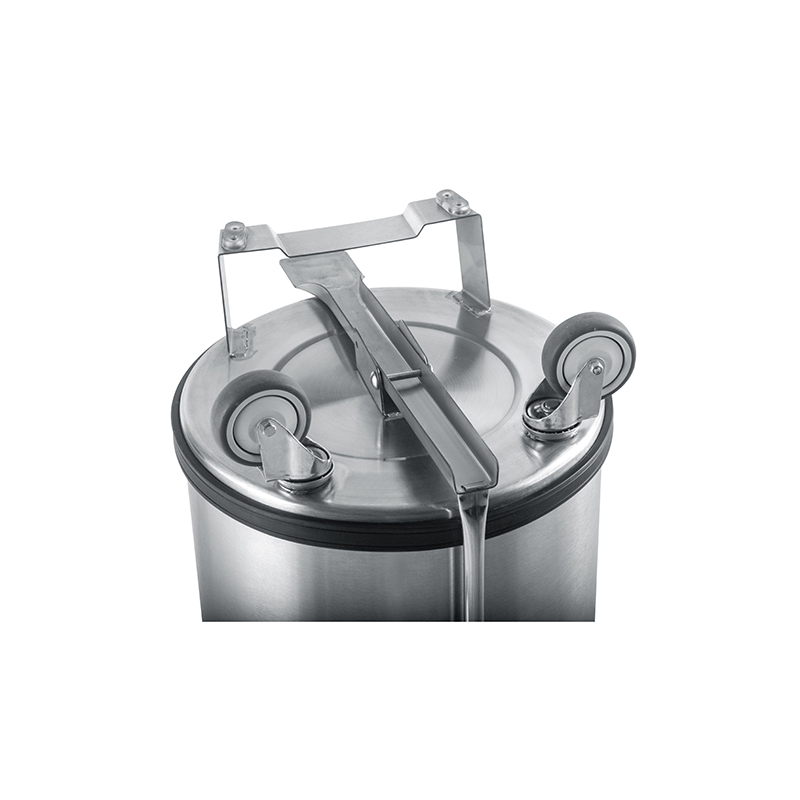 Large Cylindrical Commercial Foot Operated Garbage bin