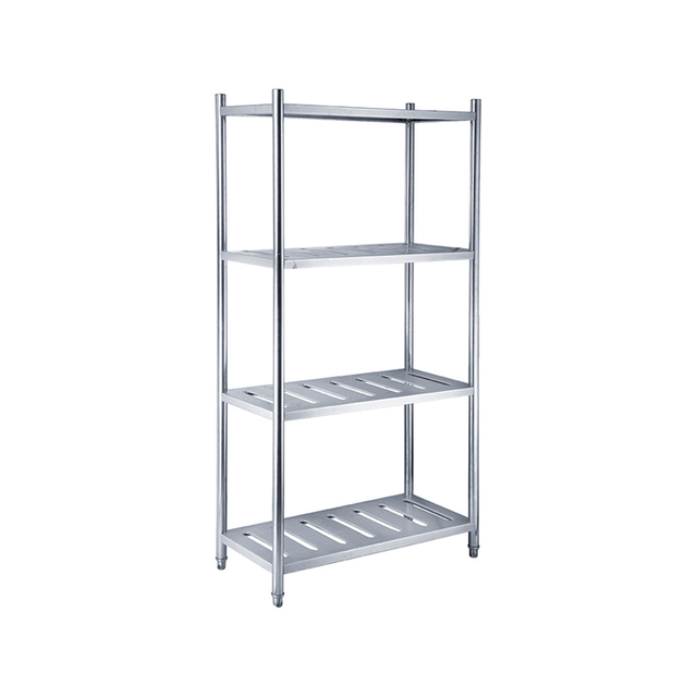 Multi-Tier Stainless Steel Ladder Storage Rack 