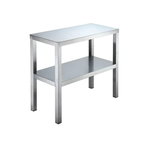 Double Layers Stainless Steel Table Top Rack for Kitchen Equipment