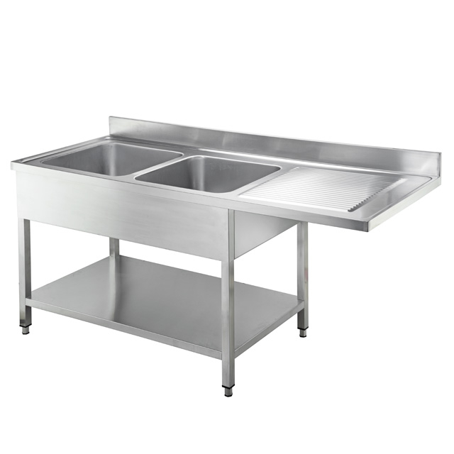 Commercial Single Basin Stainless Steel Sinks for restaurant