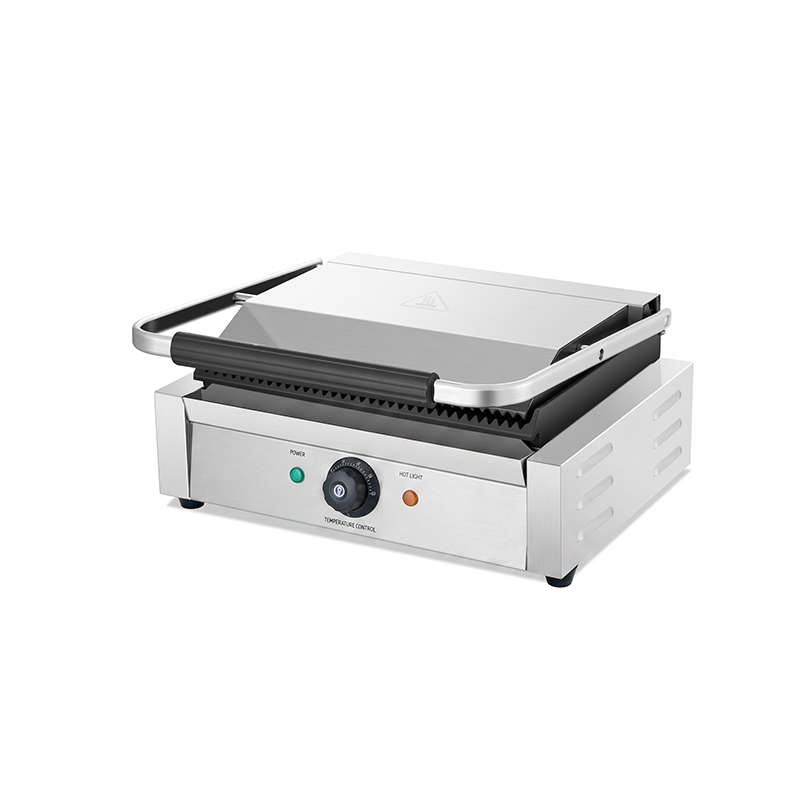 Commercial Kitchen Electric Cast Iron Contact Grill