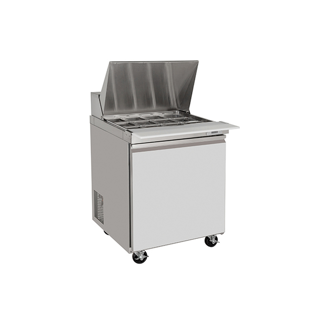 Commercial Single-Door American-Style Stainless Steel Flip Lid Counter