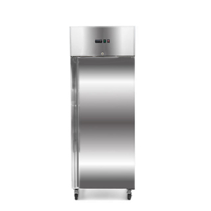 European style stainless steel commercial upright chiller