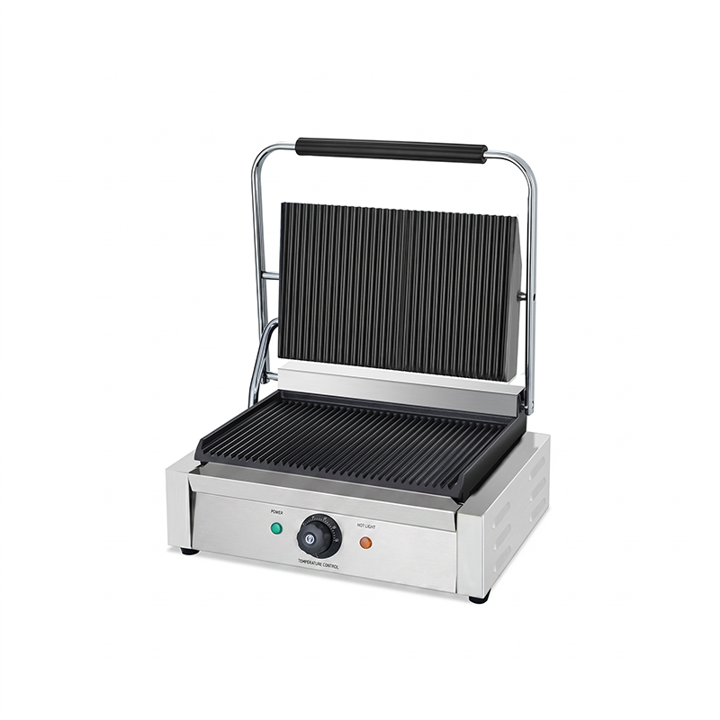 Commercial Kitchen Electric Cast Iron Contact Grill