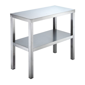 Double Layers Stainless Steel Table Top Rack for Kitchen Equipment