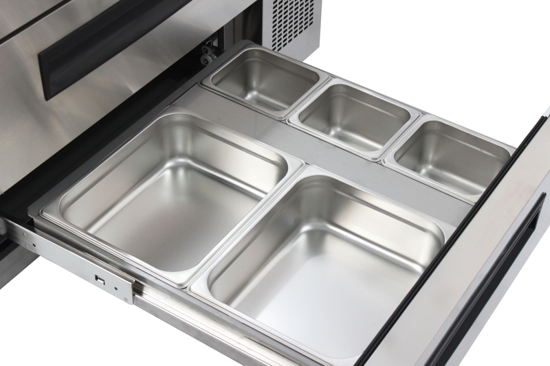 36" 2-Drawer Refrigerated Chef Base: Maximize Kitchen Efficiency