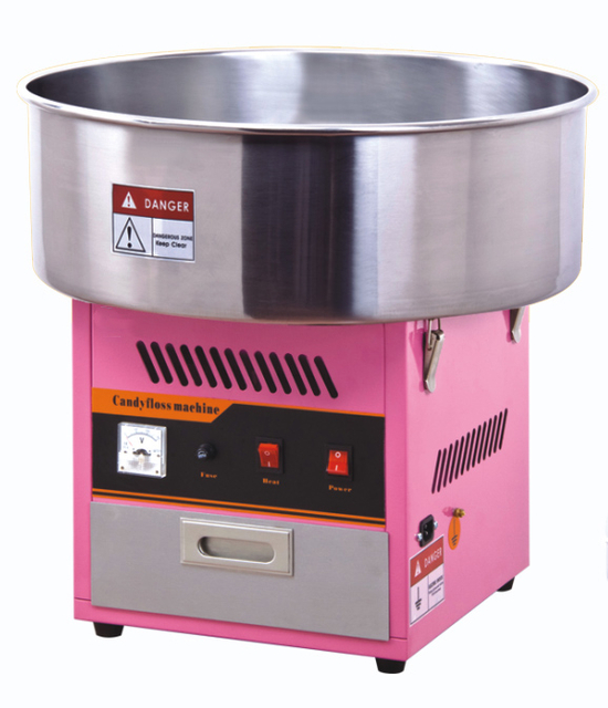 Professional Commercial Cotton Candy Machine with High Output Sugar Spinner