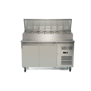 2000mm European Type Sandwich Counter Ventilated Prep Counter