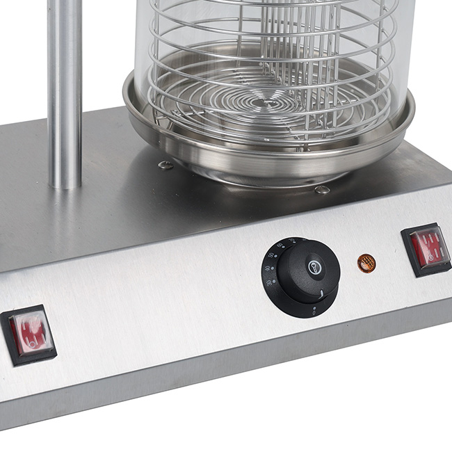 Industrial-Grade Stainless Steel Hot Dog Roller Grill Machine Cooking Equipment