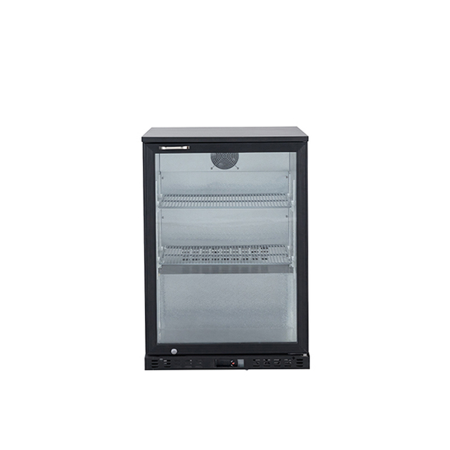 Commercial Glass Hinged Door Back Bar Cooler with Glass Door