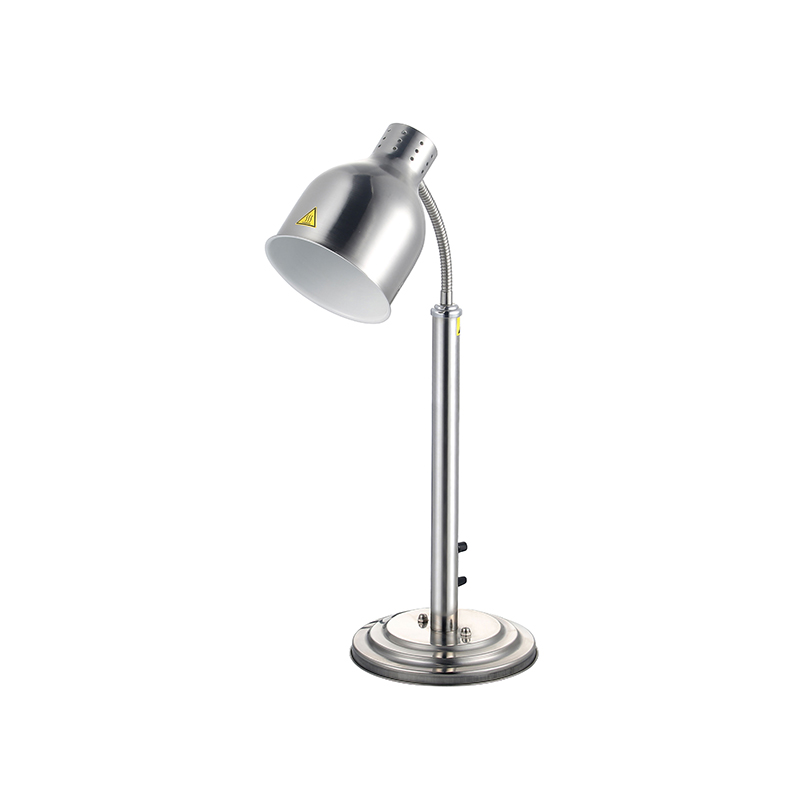 Single Double Head Commercial Food Warming Lamp Stainless Steel Buffet Lamp