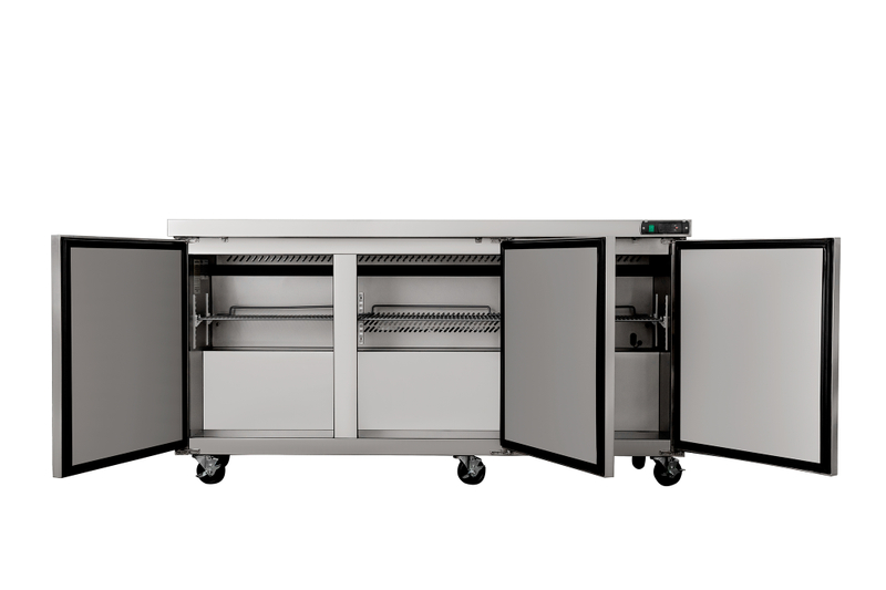 72 Inch Commercial Stainless Steel Under Counter with Solid Door