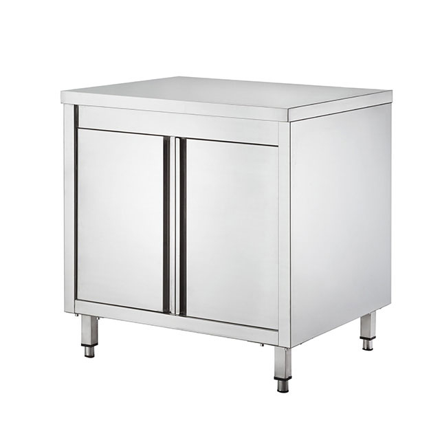 Neutral stainless steel Commercial Kitchen cabinets