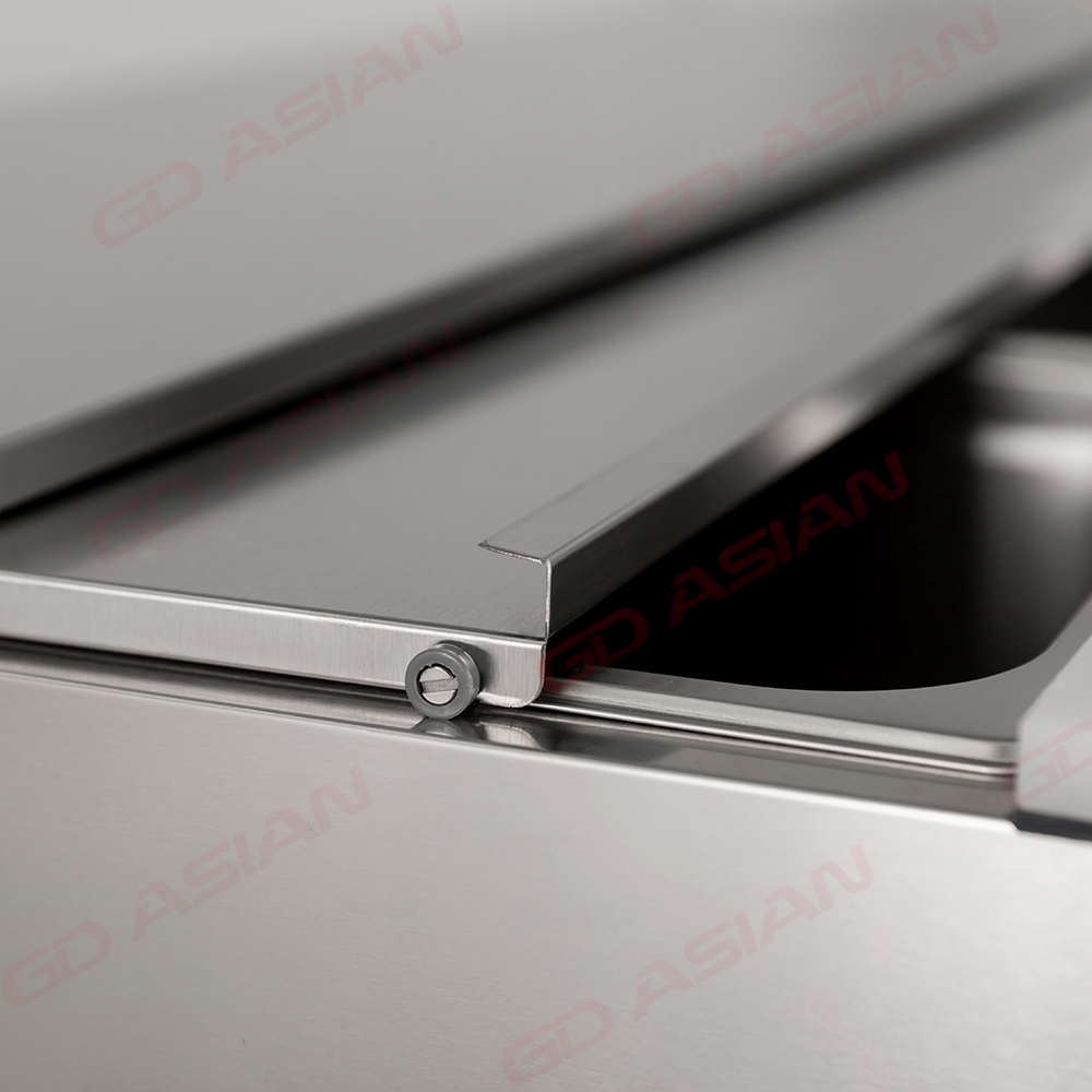 Commercial Refrigerator Stainless Steel salad Prep Table