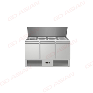 Commercial Salad/Sandwich Prep Table GN Pan