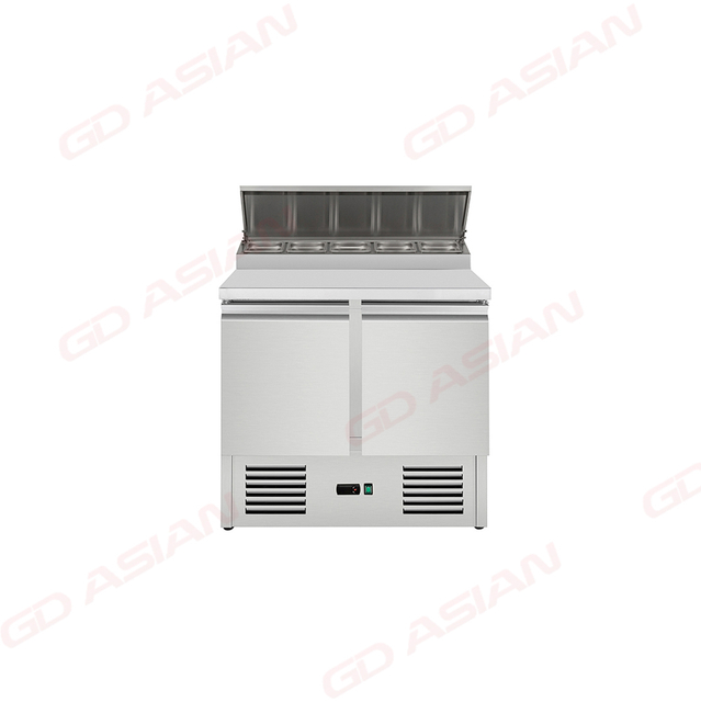  Stainless Steel PS-200 Refrigerated Saladette Counter-247L Capacity