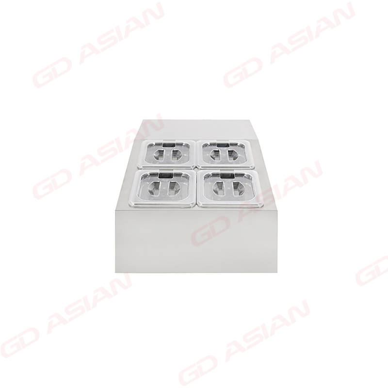 Refrigerated Topping Unit RTR Holds 8 X 1/6 Pans (Included)