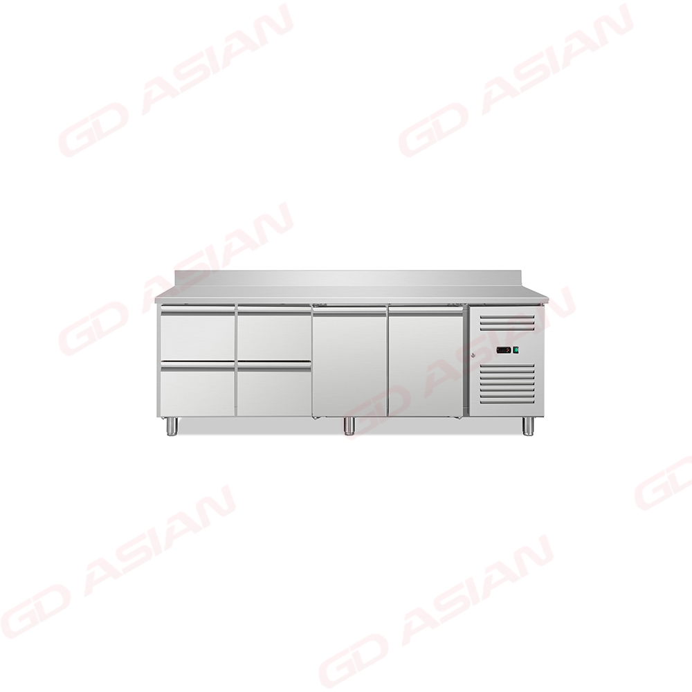 Gastronomy Gn Counter Ventilated Cooling Reversible Door with Drawers