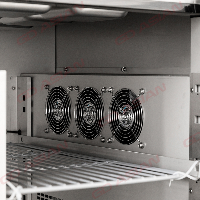 New Design Refrigerated Preparation Table Reserve a place for the cash register.