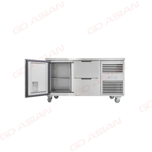 Flexible-Reversible Door Ventilated GN Counter for Narrow Spaces