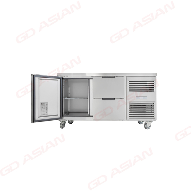 Flexible-Reversible Door Ventilated GN Counter for Narrow Spaces